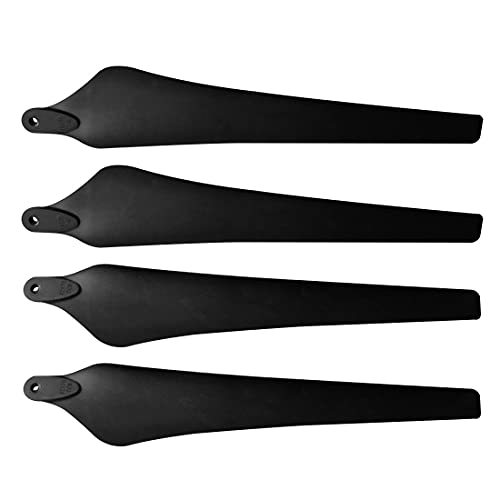 Zubehör für Drohnen Carbon Fiber Propeller Nylon Composite Paddle CW CCW Requisiten for DJI Ersatzteile for RC Plant UAV Drone 2170 Folding Propeller (Color : No Clip)