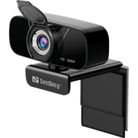Sandberg 134-15 Webcam (2 MP, 1920 x 1080 Pixel, USB 2.0) Schwarz