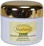 Aloe Vera Gold Creme-Maske Weizenkeim-Jasmin, 100 ml