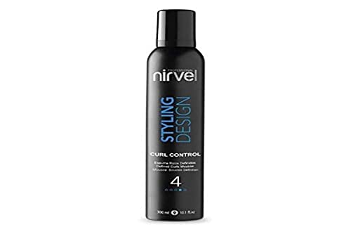styling design espuma curl control (4) 300 ml, Nirvel
