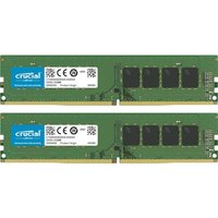 8GB (2x4GB) Crucial DDR4-2400 CL17 UDIMM Single Rank RAM Speicher Kit