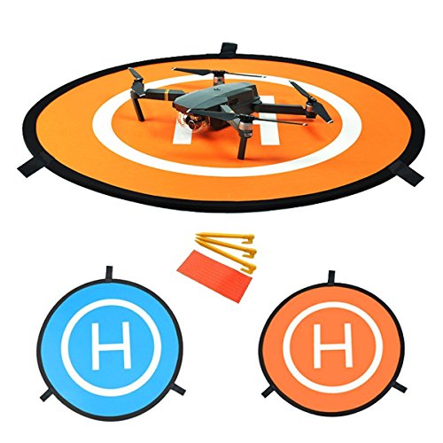 YUNIQUE Deutschland ® Drone Abschussrampe für DJI Mavic Pro, Drone Landing Pad, Faltbares wasserdichtes D75cm Landing Pad für DJI Mavic Pro Phantom 2/3/4 Inspire 1