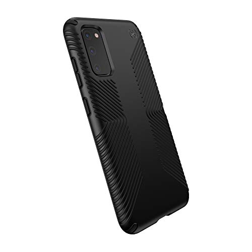 Speck Products Presidio Grip Schutzhülle für Samsung Galaxy S20, schwarz/schwarz