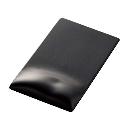 ELECOM-Japan Brand- Mouse Pad FITTIO High Type/Reduce Wrist Fatigue and Pain/Black MP-116BK
