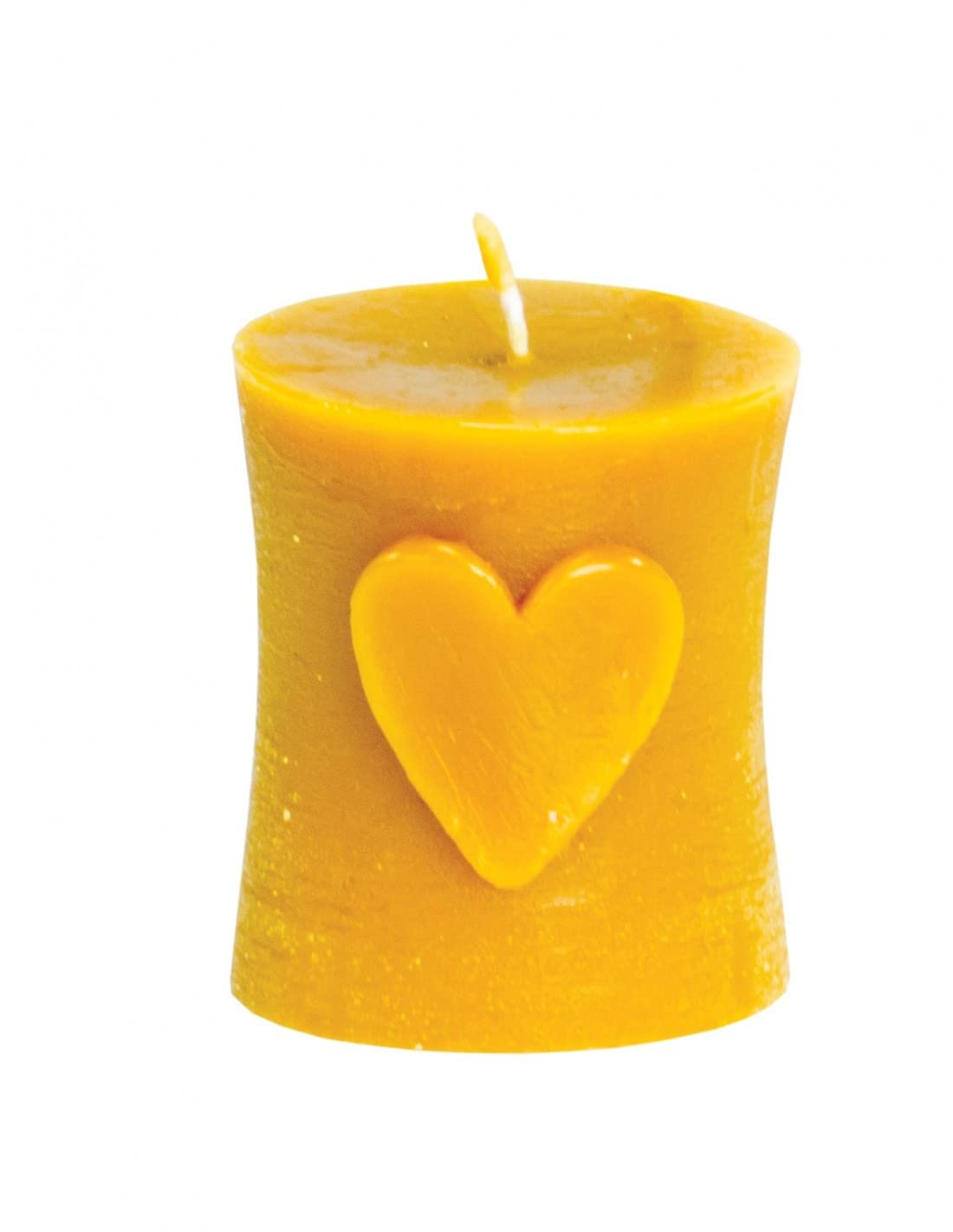 LYSON Kerzengießform Silikonform - Walze mit Herz, H.620 mm,Giessformen, Kerzenform, Osterdekoration Kerzengießform, Bienenwachs Kerzenherstellung wiederverwendbar