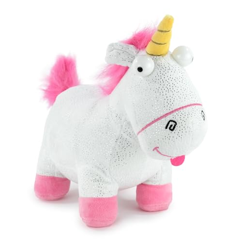 Posh Paws 9342 Despicable Me 3 Glitter Fluffy the Unicorn Soft Toy Plush