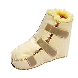 Ortotex Lambskin Anti-Knöchel-Stiefel | Premium Produkt | für den linken Fuß | Hergestellt aus australischem Merinoleder | maximale Weichheit | Größe XL