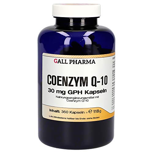 Gall Pharma Coenzym Q-10 30 mg GPH Kapseln 360 Stück