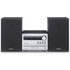 Panasonic SC-PM254EG-S Stereoanlage Bluetooth®, CD, DAB+, UKW, USB, 2 x 10W Schwarz, Silber