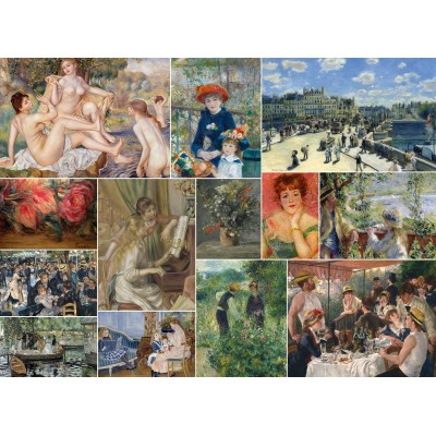 Bluebird Puzzle Auguste Renoir - Collage 6000 Teile Puzzle Art-by-Bluebird-60155