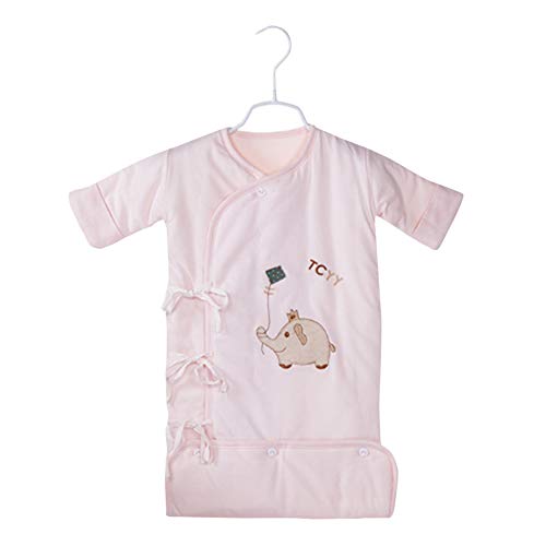 Baby Schlafsack Langarm Elefant Baumwolle Winter Neugeborene Schlafsack tragbare Decken Unisex Kleider Kleinkinder Pucksack Schlafsack für Baby 0-12 Monate