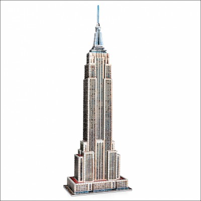 Wrebbit 3D 3D Puzzle - New-York: Empire State Building 975 Teile Puzzle Wrebbit-3D-2007 3