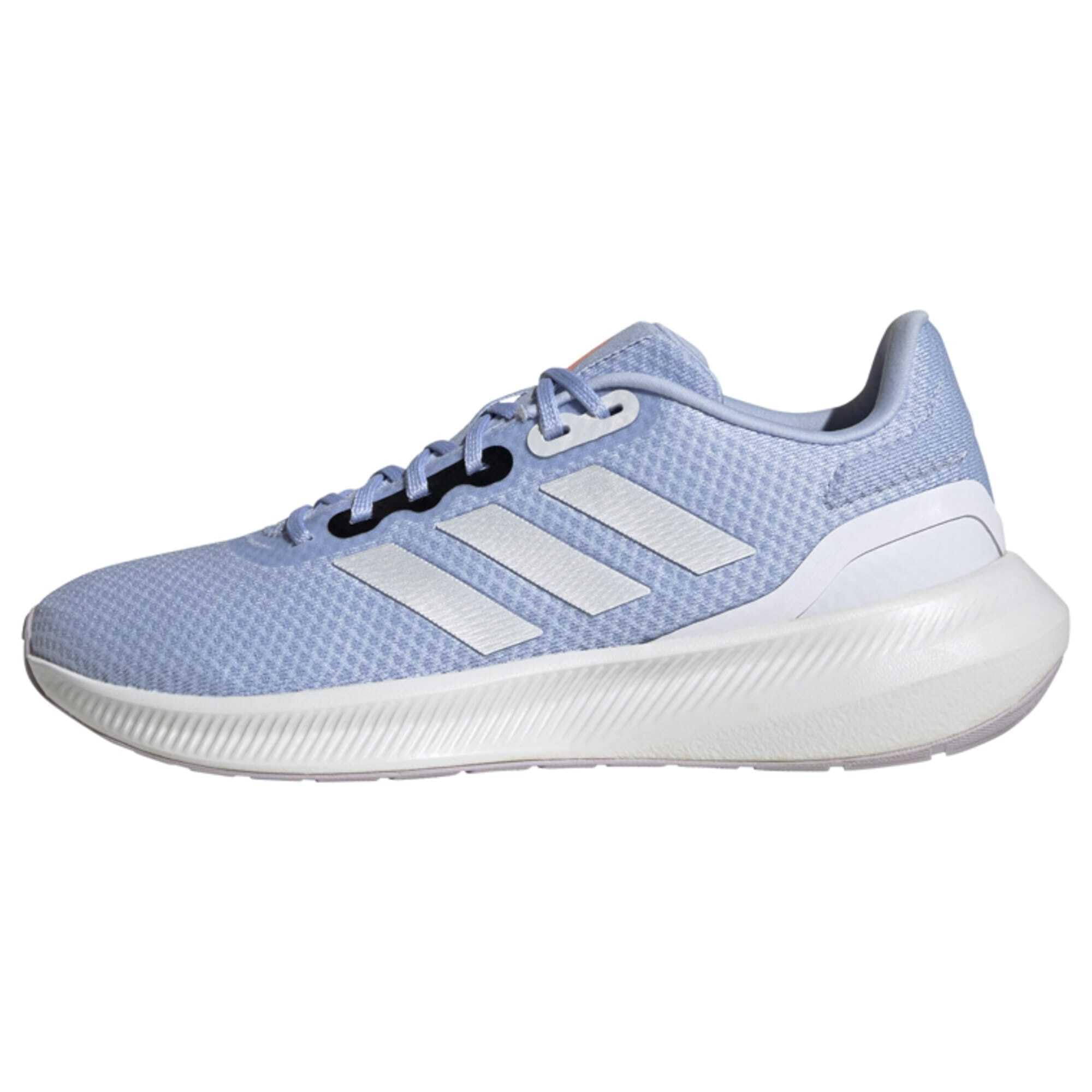 adidas Damen Runfalcon 3.0 Shoes Sneaker, Blue Dawn/Zero met./Silver Dawn, 38 2/3 EU