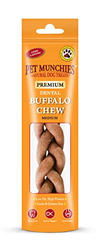 PET MUNCHIES Medium Buffalo Dental Chew 55g