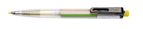 Pentel Mehrfarbzeichenstift 2,0mm transparent mit 8 farbigen Minen