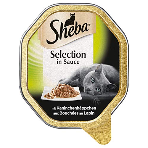 Sheba Schale Selection in Sauce Kaninchenhäppchen | 22x 85g