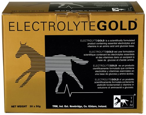 Electrolyte Gold, Elektrolyte & Vitamine für Sportpferde (Pack mit 30 Beutel á 50g)