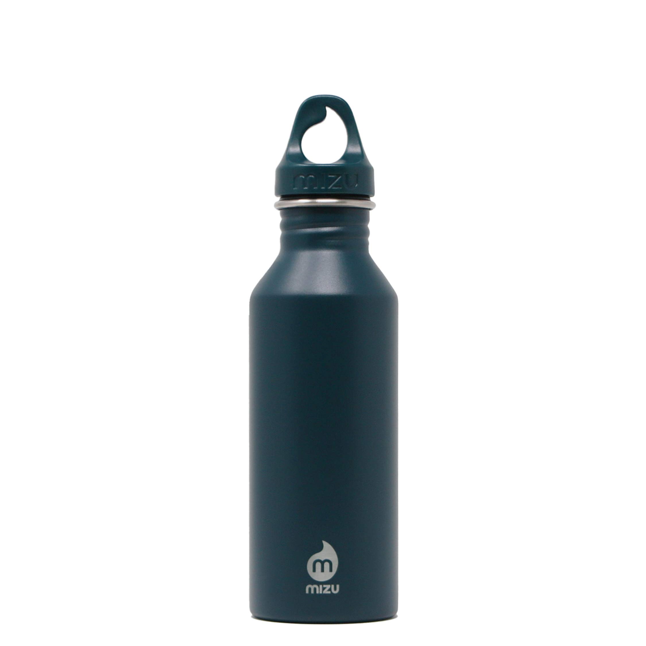 Mizu M5 Edelstahl-Wasserflasche mit Schlaufenverschluss, 530 ml, BPA-frei