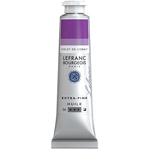 Lefranc & Bourgeois extra feine Lefranc Ölfarbe (hochwertige Künstlerpigmente) 40 ml Tube - Kobaltviolett