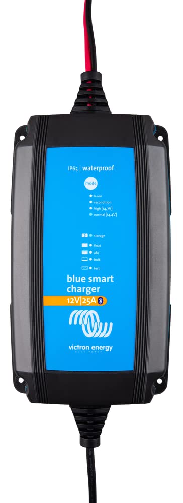 Victron Energy Blue Smart IP65 12-Volt 25 Amp 230V, Batterie Ladegerät, Bluetooth (CEE 7/17)