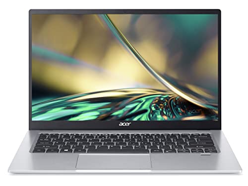 Acer Swift 1 (SF114-34-P98C) Ultrabook / Laptop 14 Zoll Windows 11 Home in S-Mode - FHD IPS Display, Intel Pentium N6000, 4 GB LPDDR4X RAM, 128 GB eMMC, Intel UHD Graphics