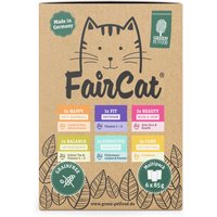 Green Petfood FairCat Multipack Nassfutter 24x85g