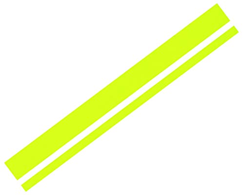 Foliatec 33927 Car Design Sticker Lines, neon gelb, 5, 8 x 360 cm