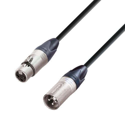 Adam Hall Cables 5 STAR DMF 1000 - AES/EBU Kabel Neutrik 110 Ohms Digital Audio XLR male auf XLR female 10 m