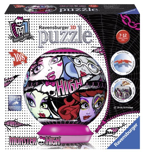 Ravensburger 12249 - Monster High - 108 Teile puzzleball