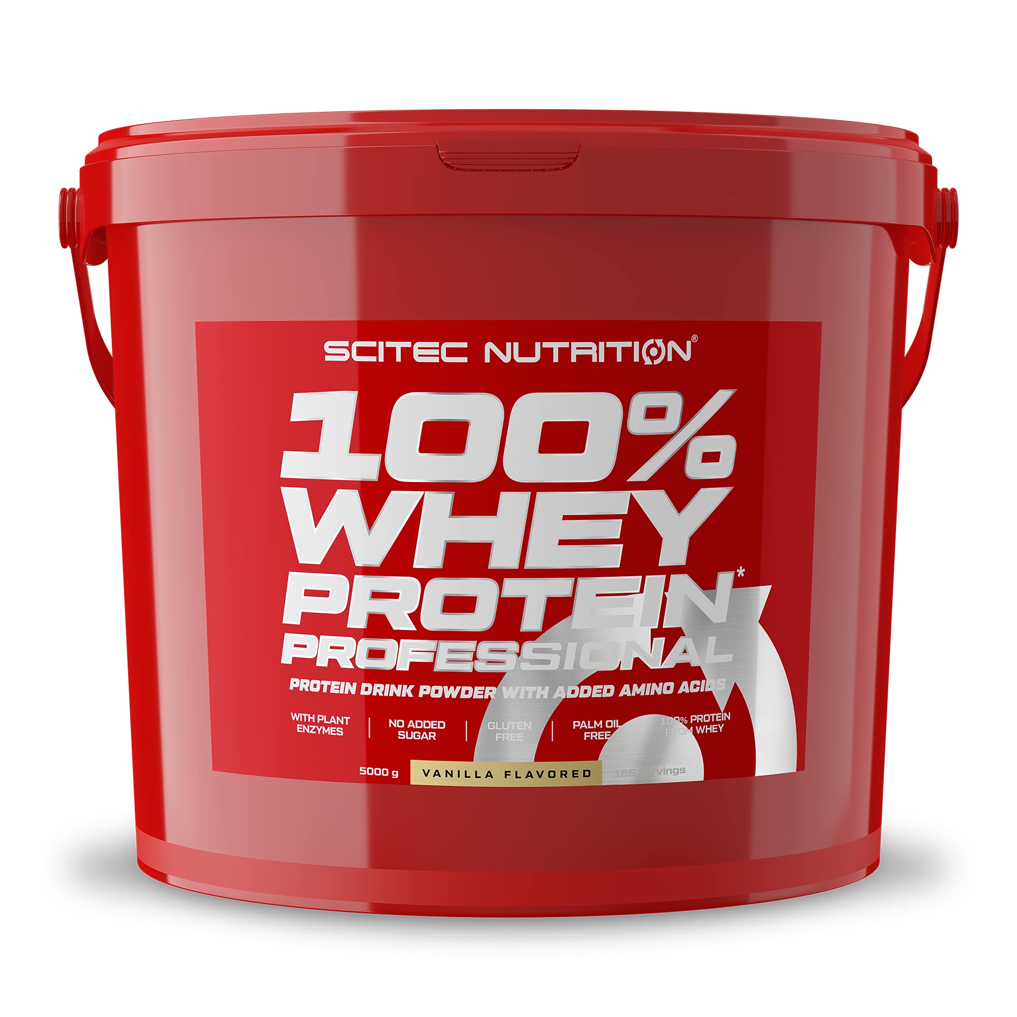 Scitec Nutrition Protein 100% Whey Protein Professional, Vanille, 5000 g