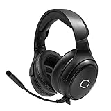 Cooler Master MH670 Wireless Gaming Headset with Virtual 7.1 Surround Sound - PC & Console Compatible with 50mm Neodymium Audio Drivers, Ultra-Clear Boom Mic and Portable Frame - USB Type A/C / 3.5mm