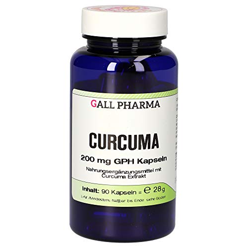Gall Pharma Curcuma 200 mg GPH Kapseln, 1er Pack (1 x 90 Stück)