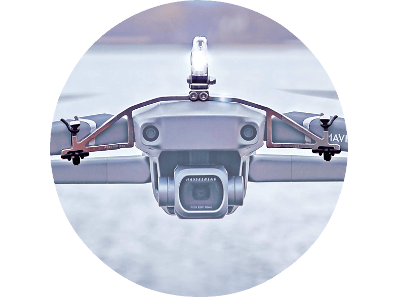 ROBOTERWERK SELFIE Mavic: LED-Scheinwerfer für DJI Mavic Pro, 2, 2 Enterprise - 45 Lumen, neigbar Scheinwerfer Drohnen Transparent 2