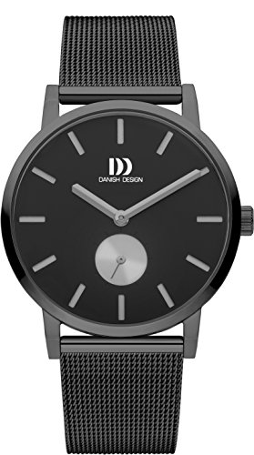 Danish Design Herren Analog Quarz Uhr mit Edelstahl Armband IQ64Q1219