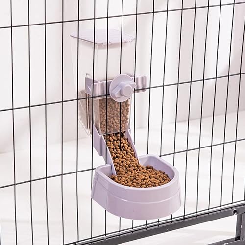 JIAWEIIY Anti-Umkippen für Katzen und Hunde, zum Aufhängen, automatischer Futternapf für Haustiere, Bewässerung für Haustiere (Futterspender 2)
