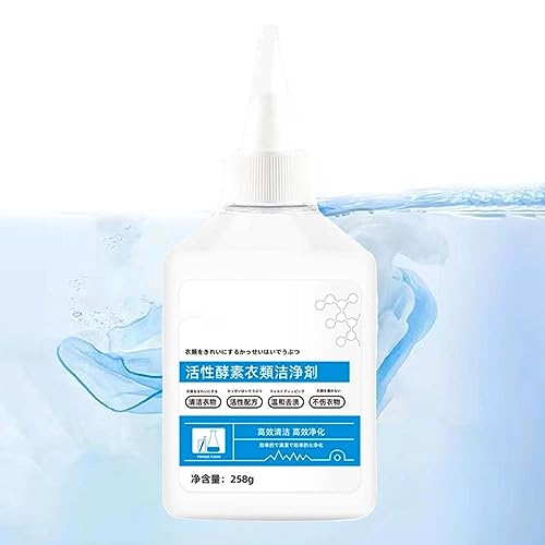 Active Enzymes For Clothes Cleaning, Garment Stubborn Stain Cleaner Oil Remover, Active Enzymes Laundry Stain Remover, for Stubborn Stains (1pcs)