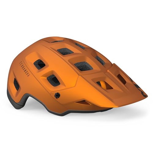 MET Sport Helm Terranova MIPS Helmet, Orange (Orange), L