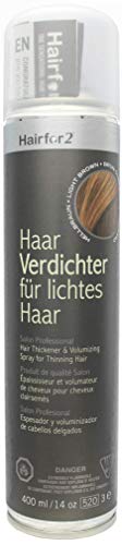 Hairfor2 Haarverdichtungsspray hellbraun, 1er Pack (1 x 400 g)