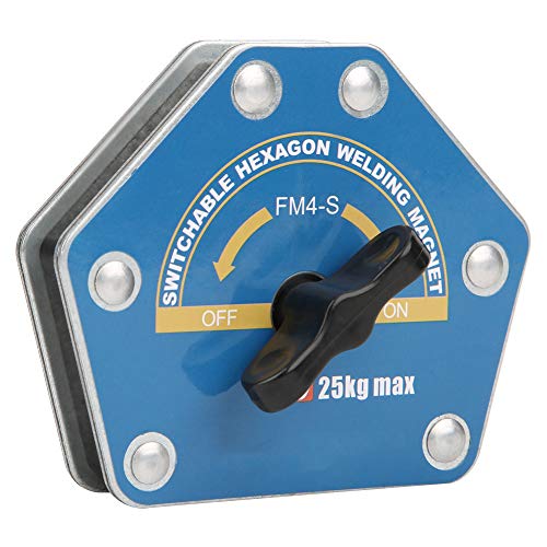 FM4-S Schweißmagnete, Winkelklemm-Magnetlötschweißlokalisierer, schaltbares Sechskant-Mehrwinkel-Saugschweißwerkzeug, 15-20 kg