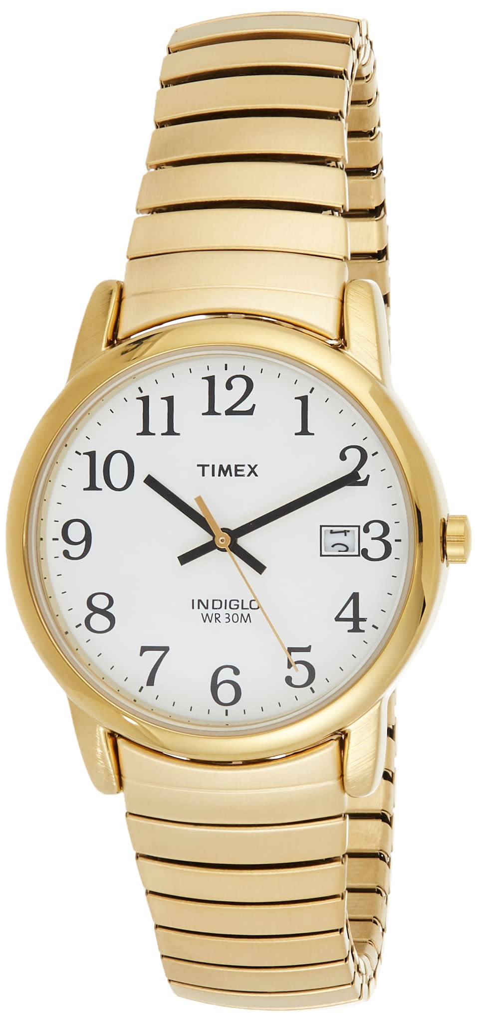 Timex Herren Quarz Uhr mit Edelstahl beschichted Armband T2H301