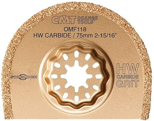 CMT omf118-x5 Klingen segmentate 75 mm mit Beschichtung aus Hartmetall, Sockel 022, Beige