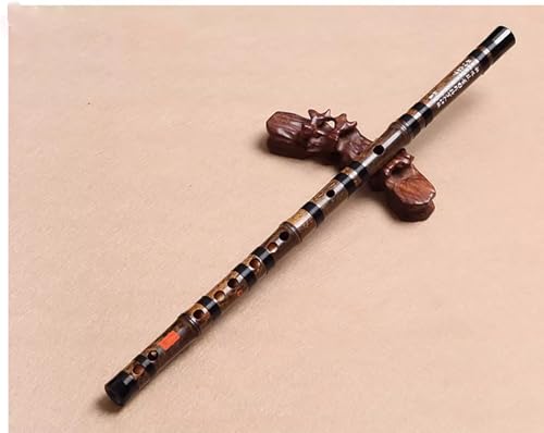 Chinesische Musikklarinette Lila Bambus Bambusflöte Musikinstrument Erwachsene Anfänger Querflöte G/F/E/D/C,D