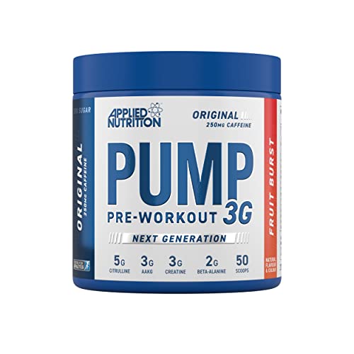 Applied Nutrition Pump 3G Pumpbooster Trainingsbooster Bodybuilding 375g (Fruit Burst)