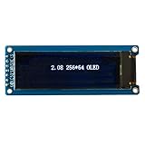 iHaospace 2.08 inch 256 * 64 SPI White OLED Screen Module SH1122 Drive IC 7 Pin