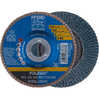 PFERD PFC 125 Z 80 PSF STEELOX Rotierendes Schleifwerkzeug Zubehör Metall (67768125)