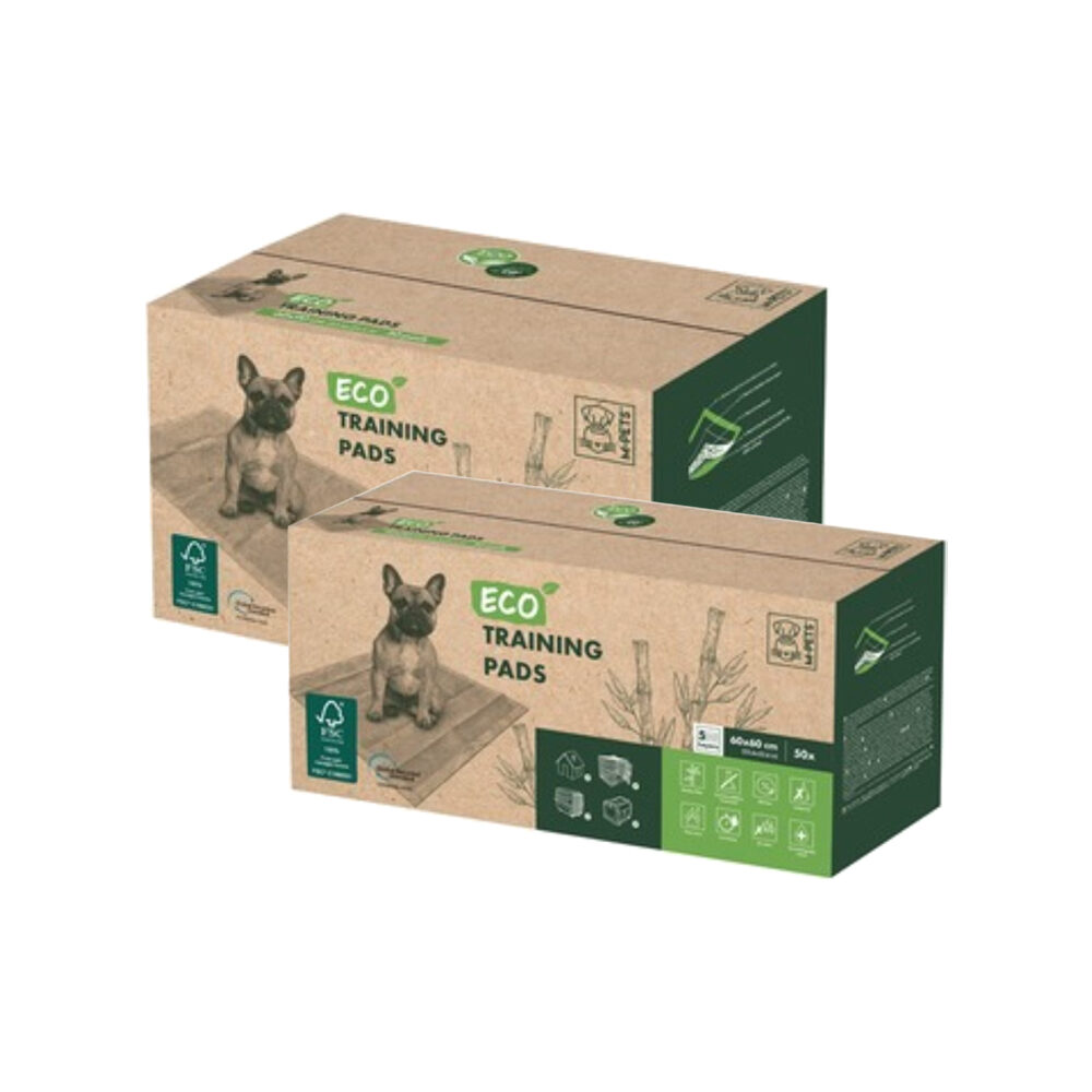 M-Pets Eco-Welpentrainingspads – 30 Stück – 90 x 60 cm