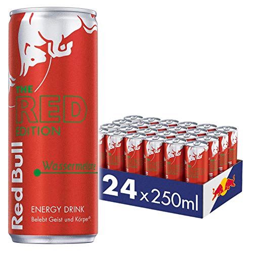 Red Bull Energy Drink, Summer Edition Wassermelone, 24x250 ml (24-Pack)
