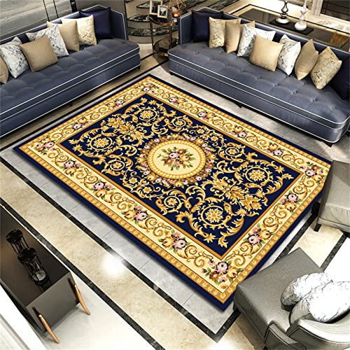 orientalische teppiche Gelber Teppich, Einfacher Staubsauger-Freizeit-antistatischer Waschbarer Carpetteppich Teenager mädchen ,gelb,120 X 160 cm