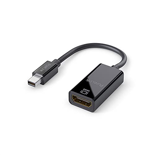 PureLink Mini DisplayPort auf HDMI Adapter, 4K Ultra HD 60Hz, 18GB/s Bandbreite, vergoldete Steckkontakte, 0,15m, schwarz