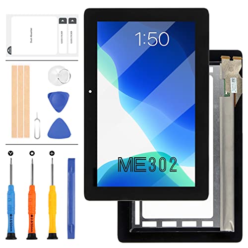 LADYSON 10,1 Zoll Bildschirm Ersatz für ASUS MeMO ME302 ME302C ME302KL K005 K00A 5425N FPC-1 LCD Display Assembly Kit Touch Matrix Digitizer Tablet Reparatur Teile Kit